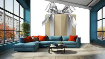 gift and bow Wall mural