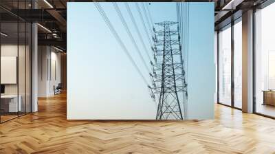 high voltage pole Wall mural