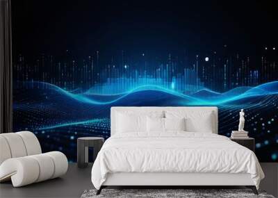 horizons of IT technology in the future, pushing the boundaries of innovation Wall mural