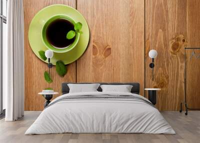 Tea Mint Wall mural