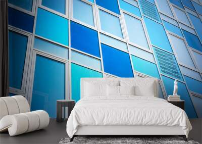 Colorful modern facade Wall mural