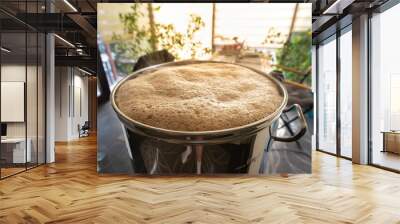 Brewing beer at home is a popular hobby Wall mural