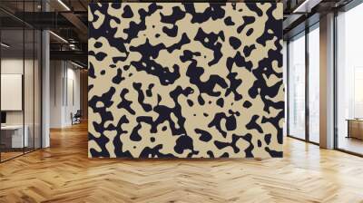 Vector design of camouflage soldier seamless pattern. Military texture on textiles Wall mural