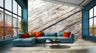 old wood texture Wall mural