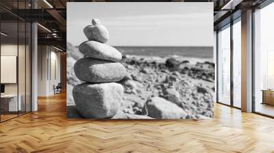 Stacking Rocks 2 Wall mural