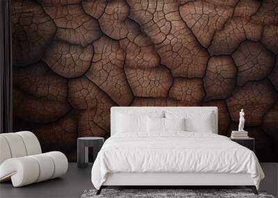 Old bark texture Wall mural