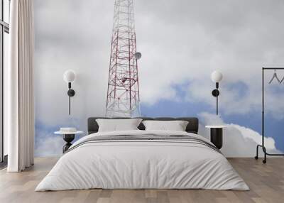 Satellite Tower Wall mural