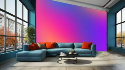 Background gradient abstract bright light, blurry smooth. Wall mural