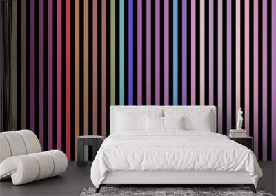 dark background vertical line seamless, illustration fabric. Wall mural