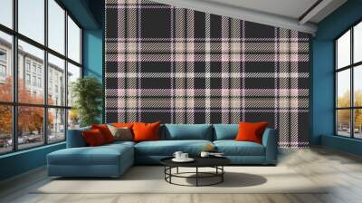 fabric plaid scottish tartan cloth.  textile traditional. Wall mural