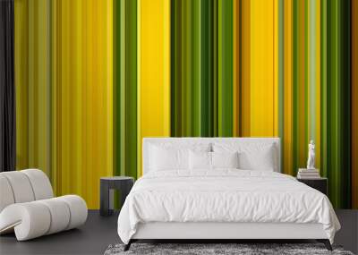 Seamless Yellow Stripe Pattern. Seamless strips pattern. Abstract illustration background. Stylish modern trend colors. Wall mural