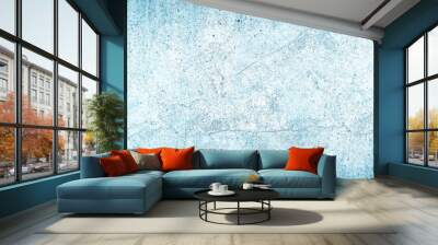 Grunge blue stone texture background Wall mural