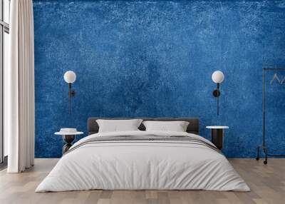 Grunge dark blue stone texture background Wall mural