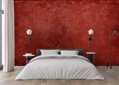 Grunge red stone texture background Wall mural