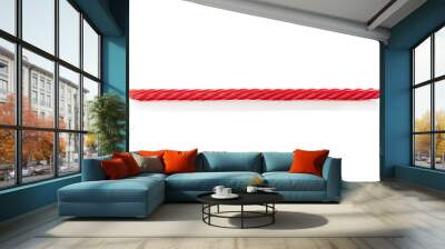 Bright Red Licorice Candy Wall mural