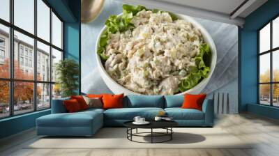 Homemade Healthy Chicken Salad Wall mural