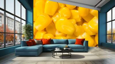 Homemade Steamed Sweet Corn Wall mural