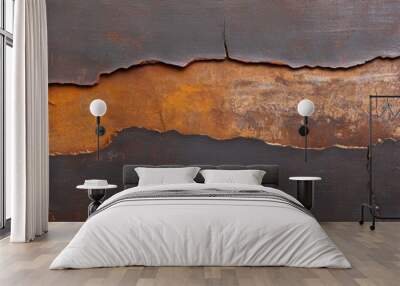 Deconstructionism concept with contemporary abstract design Wall mural