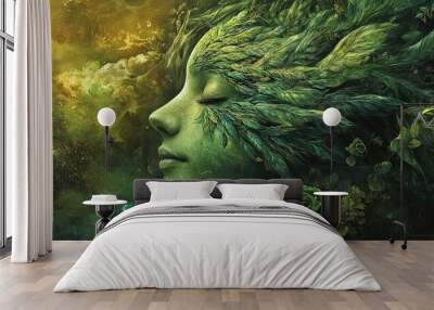 gaia Wall mural