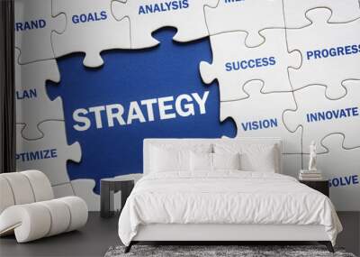 Business strategy Wall mural