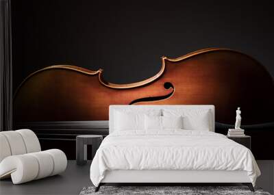 Cello silhouette Wall mural