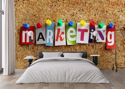 Marketing Wall mural