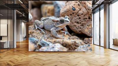 photo of cute baby sonoran desert toad  Wall mural