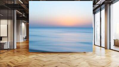 Ocean abstract blur Wall mural