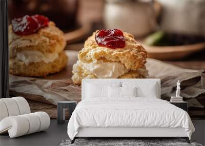 scone Wall mural