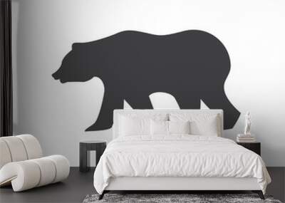 California Bear Logo Wall mural