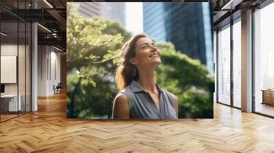 portrait of a woman Wall mural