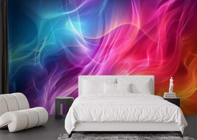 Abstract, Multicolored Background Wall mural