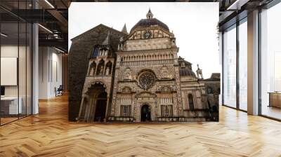 Basílica Santa Maria Maggiore Da Igreja Em Bergamo, Citta Alta Wall mural