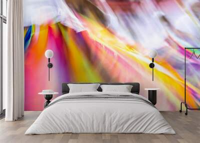 samba baianas dress in movement Wall mural