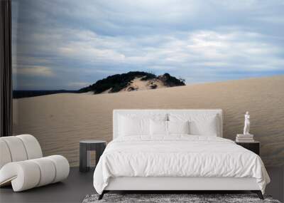 sand dunes and sky Wall mural