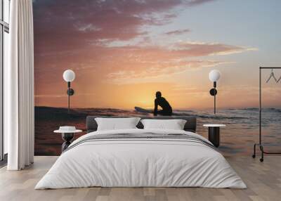 Evenings in California  Wall mural