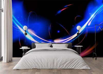 Abstract Light Fantasy Background Wall mural