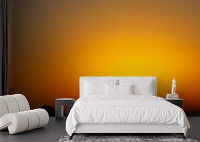 Sea at sunset Wall mural