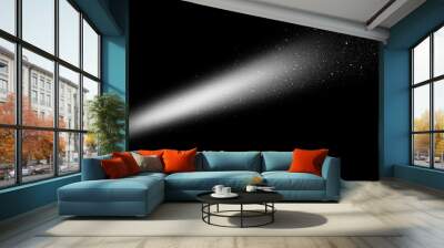 Cinematic dust and light leak photo overlay Wall mural