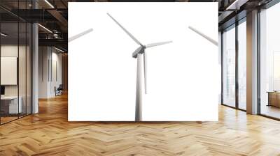 wind turbine trible transparent background png Wall mural