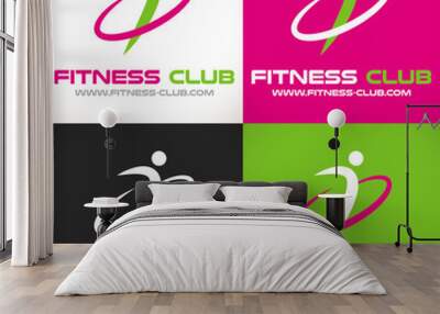 fitness club sport   zumba Wall mural