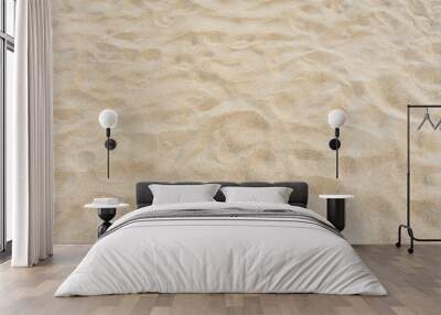 Sand texture, beach sand background Wall mural