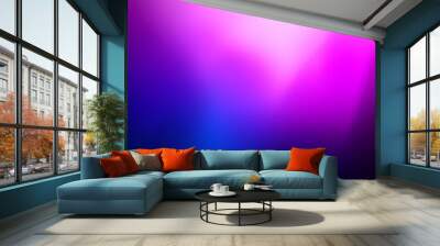 Abstract Blurred Background with Pink and Blue Tones Wall mural