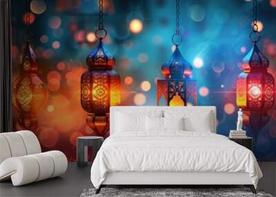 Luminous Lanterns Wall mural