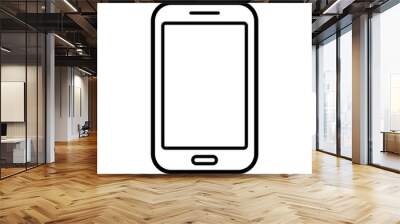 smart phone icon vector template Wall mural