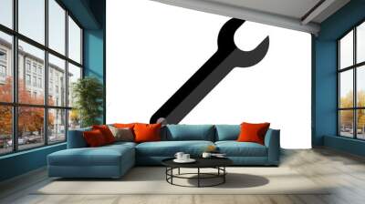 wrench icon vector illustration design Wall mural