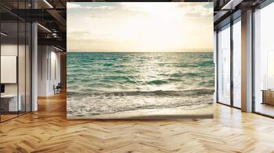 sea and sky Wall mural