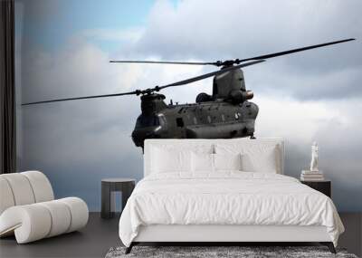 Boeing CH-47 Chinook, military Helicopter  Wall mural