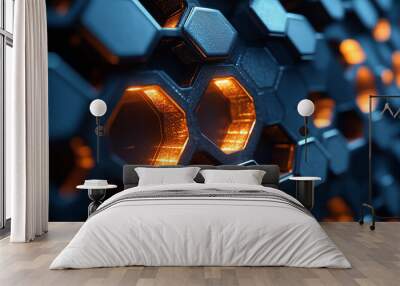 ultimate Infinity Hexagon Wall mural