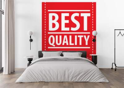 vector stamp quality Wall mural